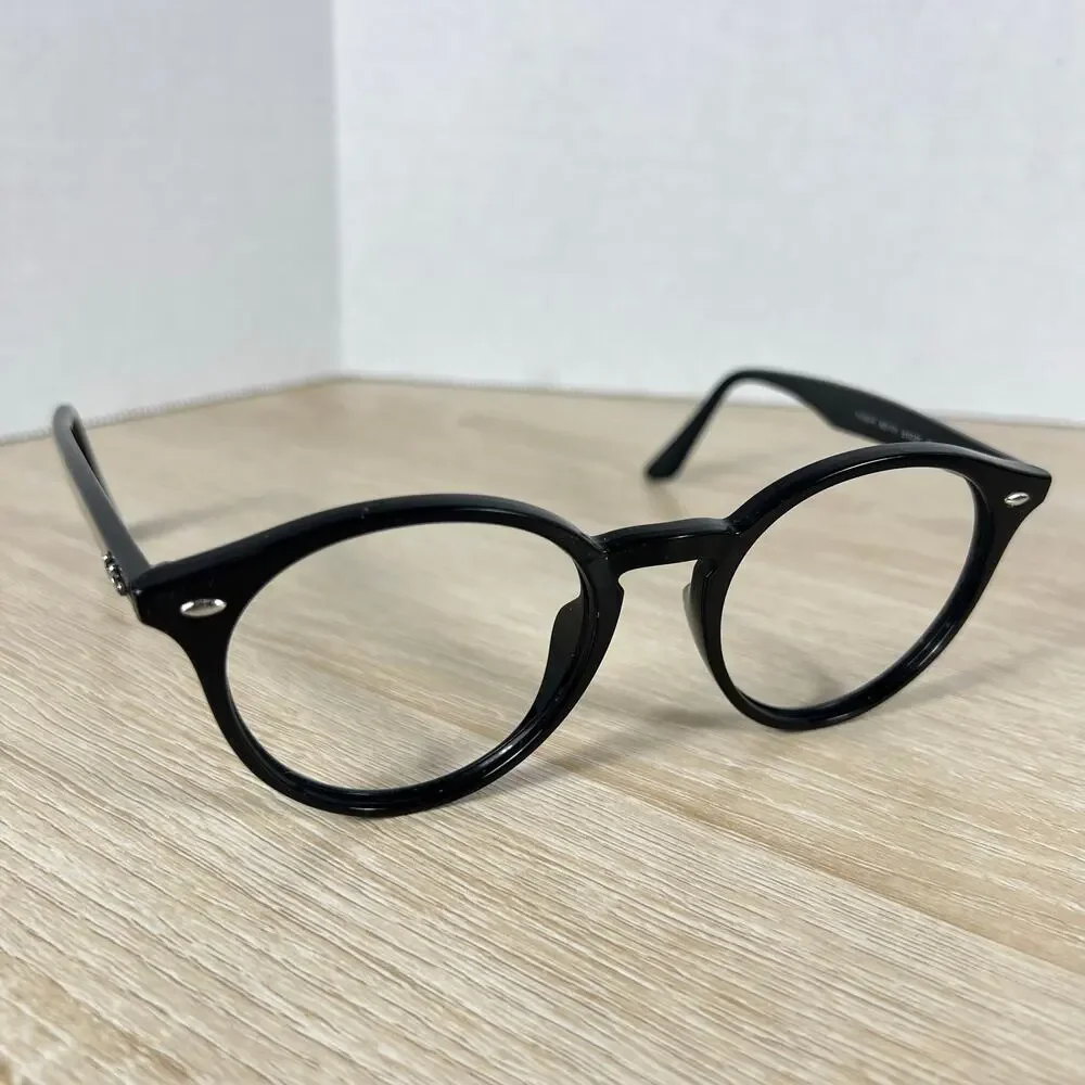 Ray-Ban RB2180-F 601/71 Sunglasses FRAMES ONLY Round Black 51-21-150 Italy